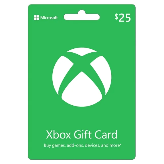 Xbox $25 Gift Card (Digital)